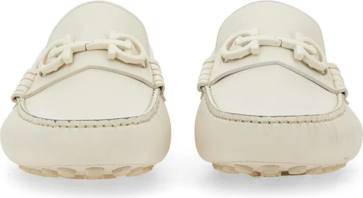 Salvatore Ferragamo Moccasin With Gancini Ornament - Image 4