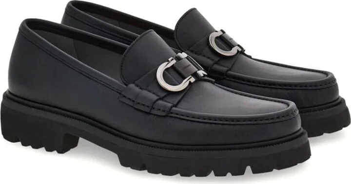 Salvatore Ferragamo Moccasins Ornament Gancini Shoes - Image 2