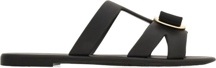 Salvatore Ferragamo New Vara Rubber Slides Shoes