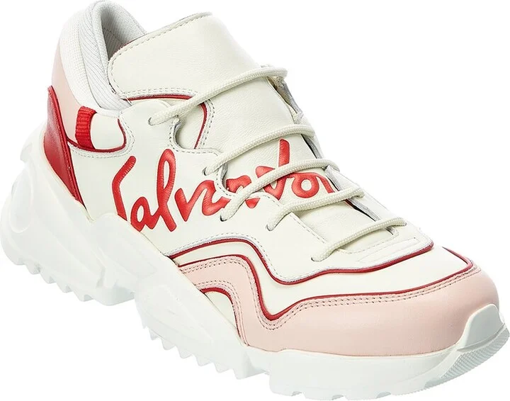 Salvatore Ferragamo Nilu Leather Sneaker