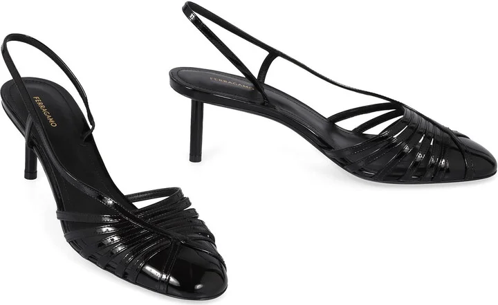 Salvatore Ferragamo Patent Leather Pumps - Image 8