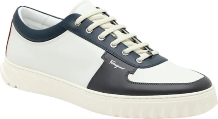 SALVATORE FERRAGAMO Scuby Men's 727804 White Sneaker