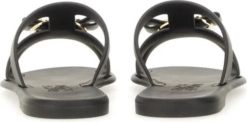 Salvatore Ferragamo Slide Sandal "New Vara" - Image 3
