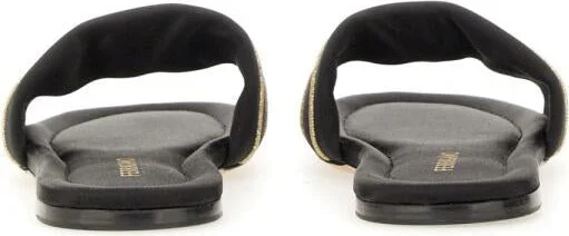 Salvatore Ferragamo Slide Sandal With Logo - Image 3