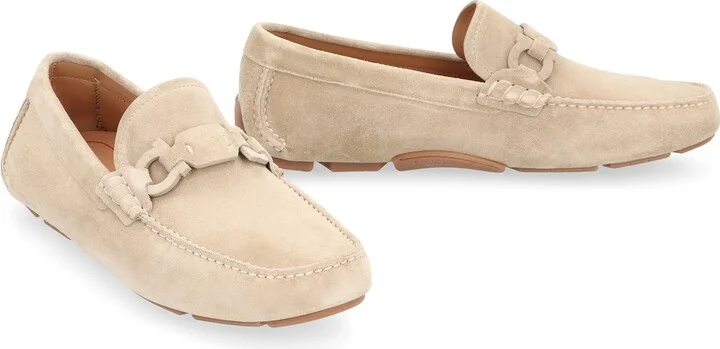 Salvatore Ferragamo Suede Loafers - Image 3
