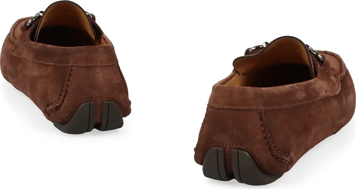 Salvatore Ferragamo Suede Loafers - Image 4