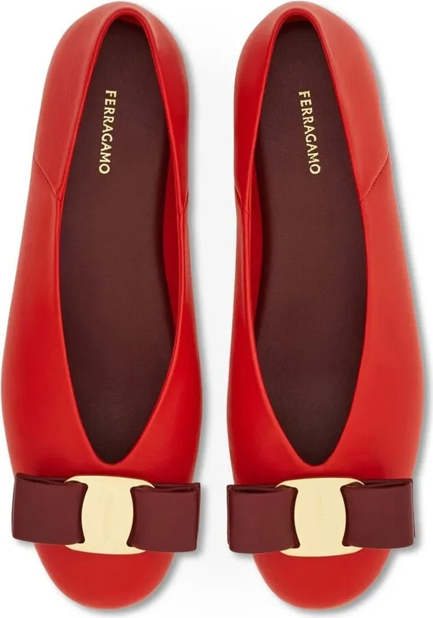 Salvatore Ferragamo Vanna Ballerinas Shoes - Image 2