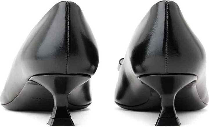 Salvatore Ferragamo Vara Leather Pumps - Image 2