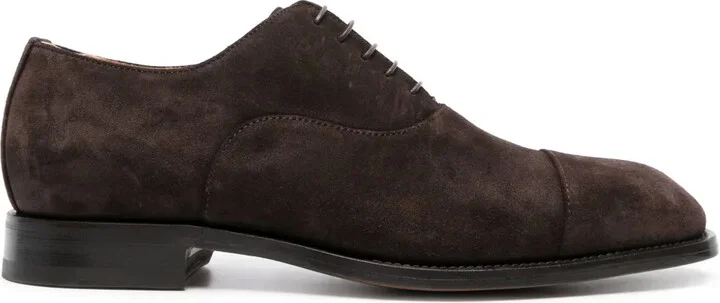 Salvatore suede oxford shoes