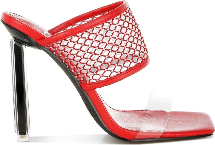 Salween Clear Strap Stiletto Sandal - Image 4