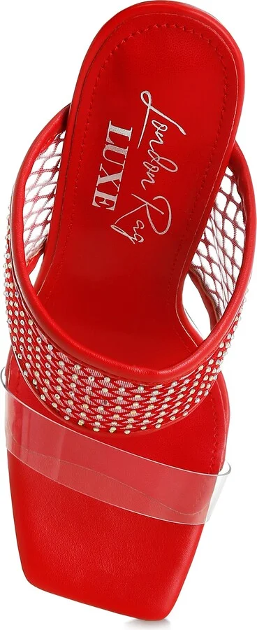 Salween Clear Strap Stiletto Sandal - Image 5