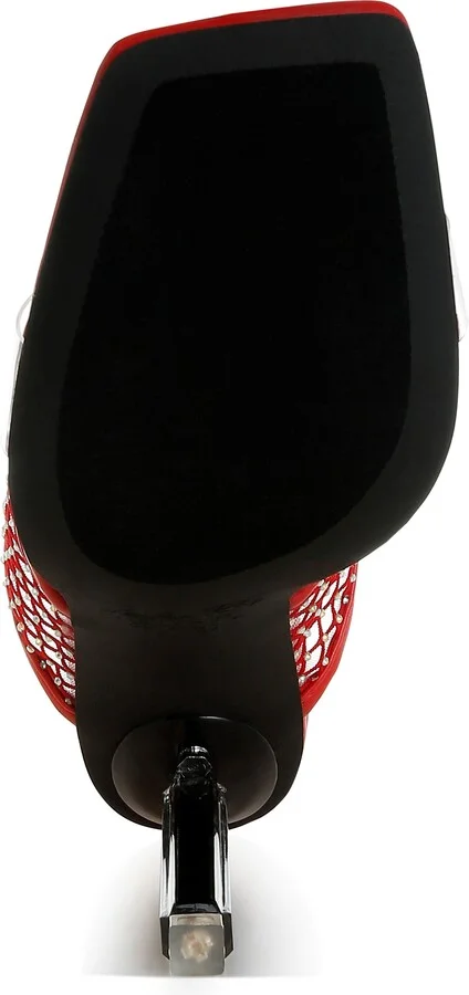 Salween Clear Strap Stiletto Sandal - Image 6