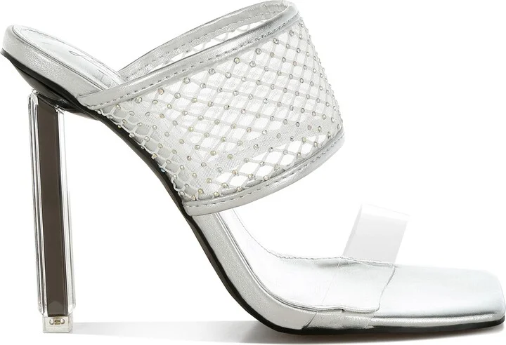 Salween Clear Strap Stiletto Sandal - Image 10
