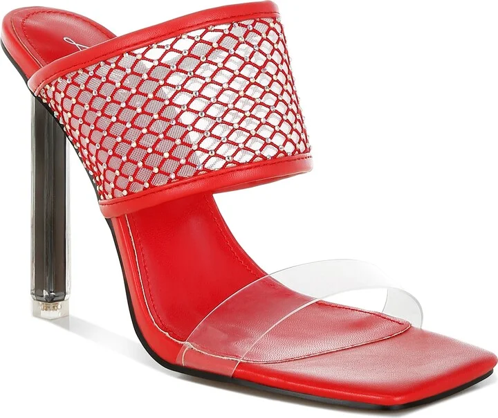 Salween Clear Strap Stiletto Sandal