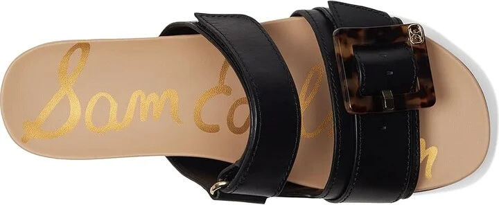 Sam Edelman Adrianna Women's Sandals Black Leather : 5.5 M, Leather/Rubber - Image 2