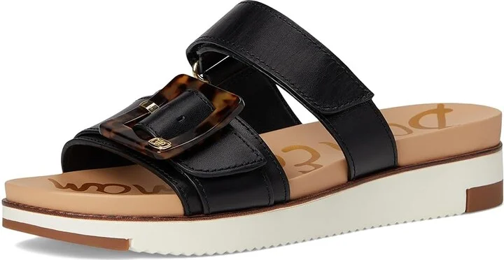 Sam Edelman Adrianna Women's Sandals Black Leather : 5.5 M, Leather/Rubber - Image 5