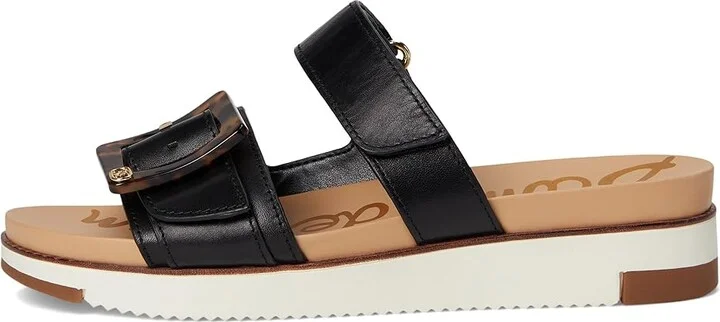 Sam Edelman Adrianna Women's Sandals Black Leather : 5.5 M, Leather/Rubber - Image 6