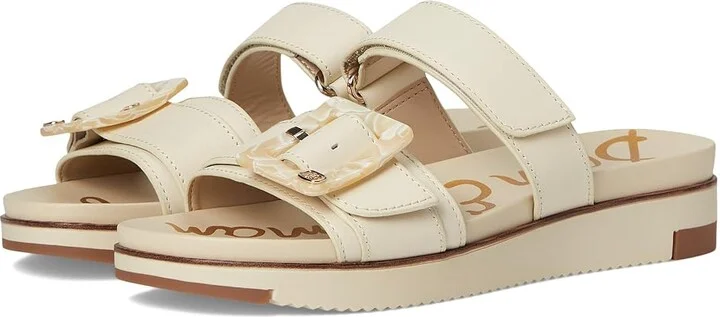 Sam Edelman Adrianna Women's Sandals Modern Ivory : 6.5 M, Leather/Rubber