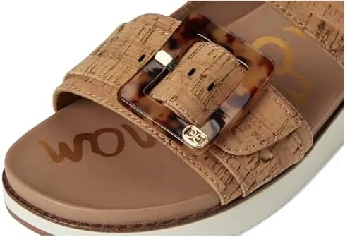 Sam Edelman Adrianna Women's Sandals Natural Cork : 9 M, Leather/Rubber - Image 7