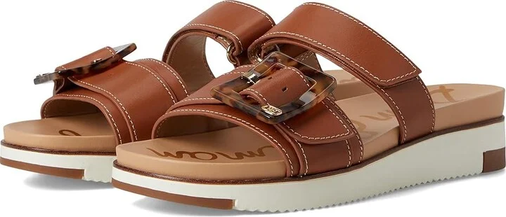 Sam Edelman Adrianna Women's Sandals Saddle : 8 M, Leather/Rubber