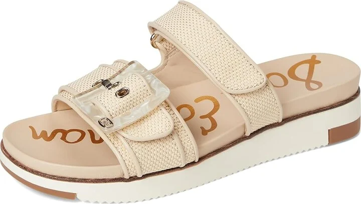 Sam Edelman Adrianna Women's Sandals Sand : 6 M, Leather/Rubber - Image 5