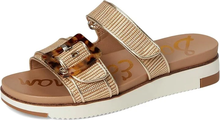 Sam Edelman Adrianna Women's Sandals Sunny Gold : 5 M, Leather/Rubber - Image 5