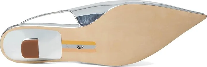 Sam Edelman Aggie Women's Shoes Soft Silver : 8.5 M, Leather/Rubber - Image 3