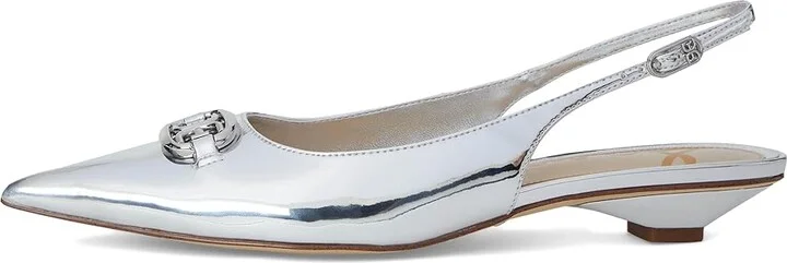 Sam Edelman Aggie Women's Shoes Soft Silver : 8.5 M, Leather/Rubber - Image 6