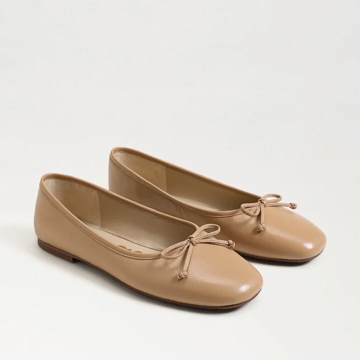 Sam Edelman Alie Ballet Flat French Sand Leather