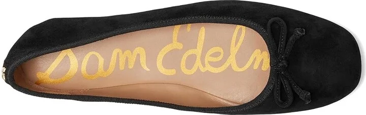 Sam Edelman Alie Women's Flat Shoes Black Suede : 12 M, Leather - Image 2