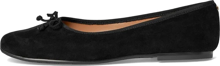 Sam Edelman Alie Women's Flat Shoes Black Suede : 12 M, Leather - Image 6