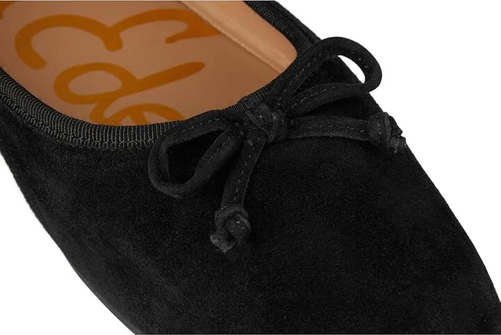 Sam Edelman Alie Women's Flat Shoes Black Suede : 12 M, Leather - Image 7