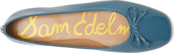 Sam Edelman Alie Women's Flat Shoes Blue Agate : 6.5 M, Leather - Image 2