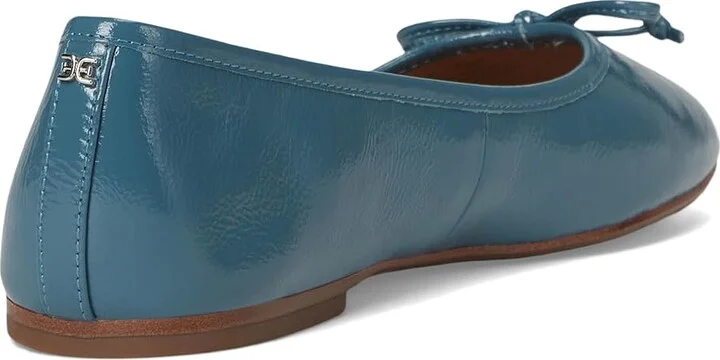 Sam Edelman Alie Women's Flat Shoes Blue Agate : 6.5 M, Leather - Image 4
