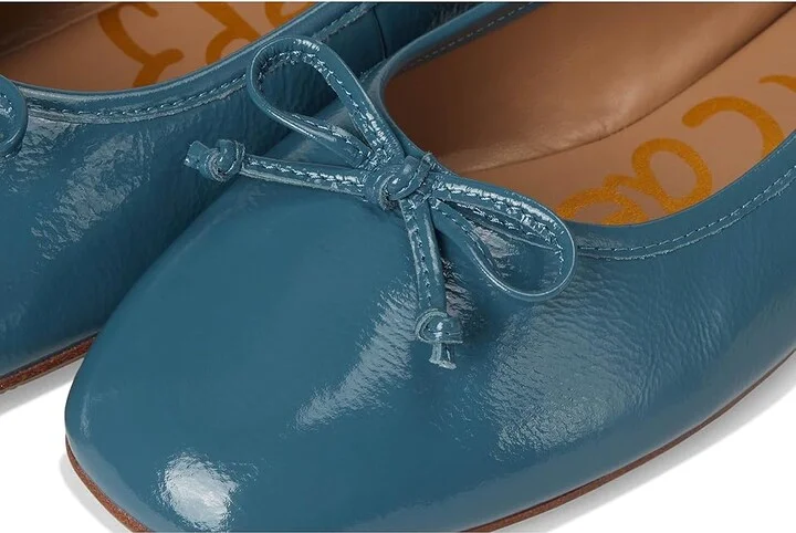 Sam Edelman Alie Women's Flat Shoes Blue Agate : 6.5 M, Leather - Image 7