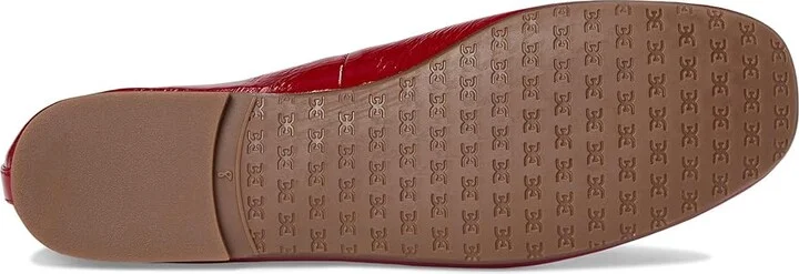 Sam Edelman Alie Women's Flat Shoes Deep Scarlet : 8 M, Leather - Image 3