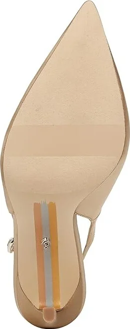 Sam Edelman Alina Women's Dress Sandals Ecru : 6.5 M, Suede - Image 3
