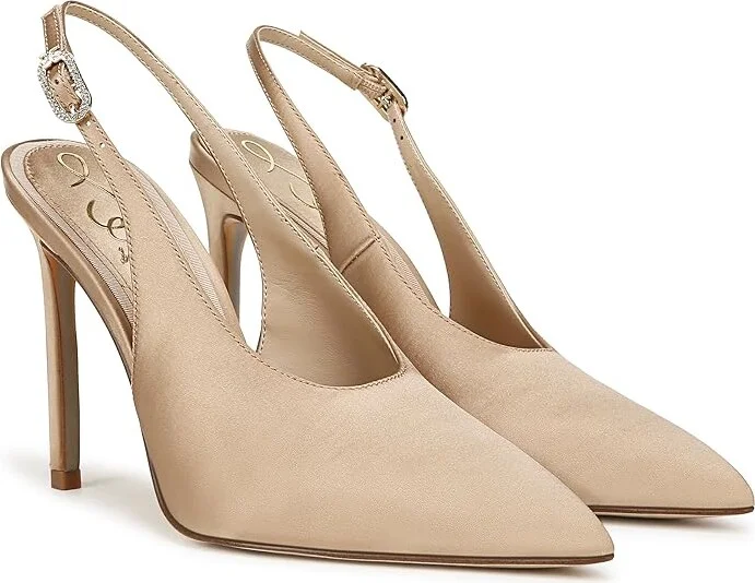 Sam Edelman Alina Women's Dress Sandals Ecru : 6.5 M, Suede