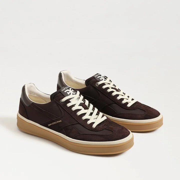 Sam Edelman Althea Sneaker Cafe Noir Nylon/Suede