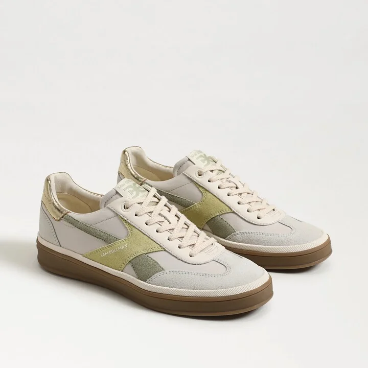 Sam Edelman Althea Sneaker Modern Ivory Nylon/Suede