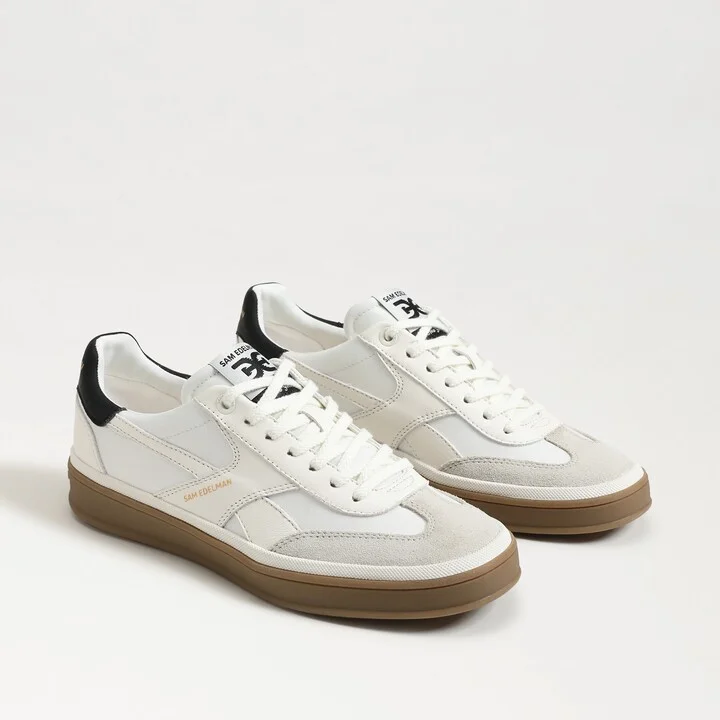 Sam Edelman Althea Sneaker Optic White Nylon/Leather