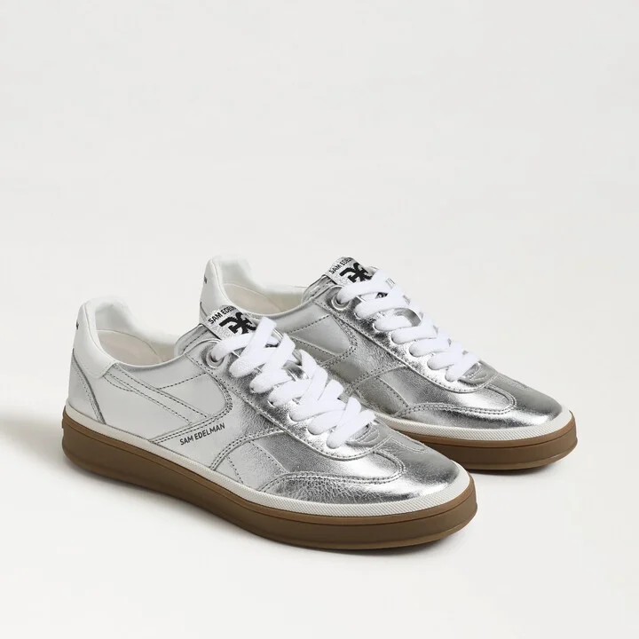 Sam Edelman Althea Sneaker Soft Silver Leather