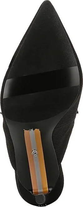 Sam Edelman Amelie High Women's Heels Black : 7 M, Leather - Image 3