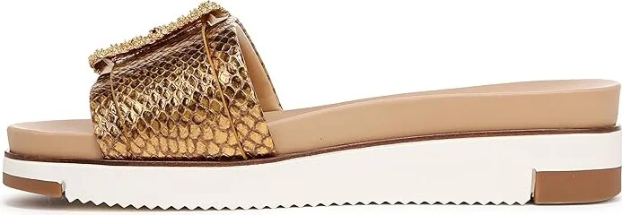 Sam Edelman Ariane 2 Women's Shoes Medallion Gold Snake : 8.5 M, Leather - Image 6