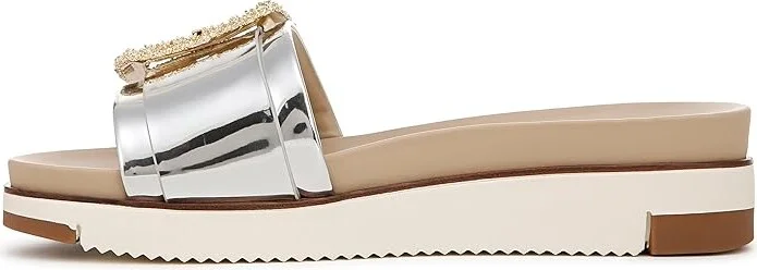 Sam Edelman Ariane 2 Women's Shoes Soft Silver Specchio : 6.5 M, Leather - Image 6