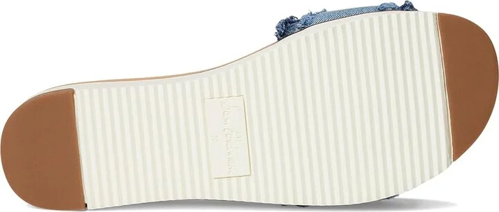 Sam Edelman Ariane Fray Women's Sandals Blue : 10 M, Leather - Image 3