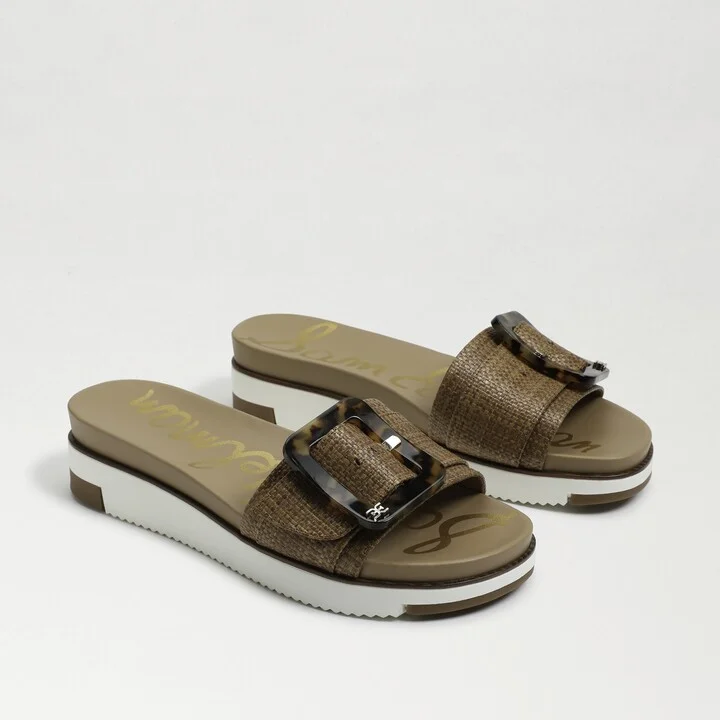 Sam Edelman Ariane Slide Sandal Cuoio Weave