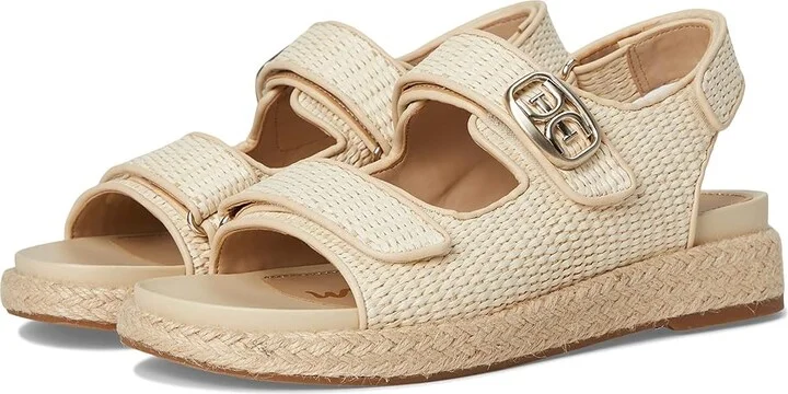 Sam Edelman Arlo Women's Sandals Linen : 11 M, Synthetic