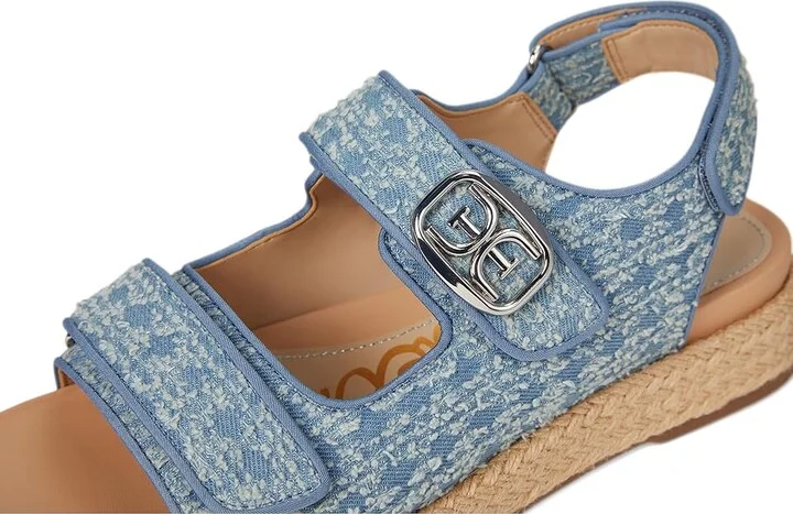 Sam Edelman Arlo Women's Sandals Montrose Blue : 7.5 M, Synthetic - Image 7