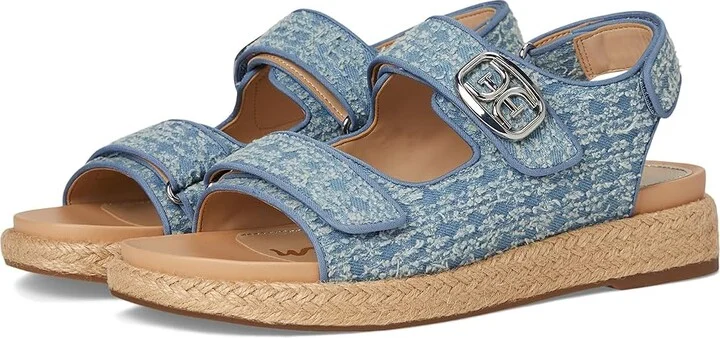 Sam Edelman Arlo Women's Sandals Montrose Blue : 7.5 M, Synthetic